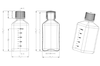 透明試劑瓶（無(wú)菌無(wú)酶）500ml